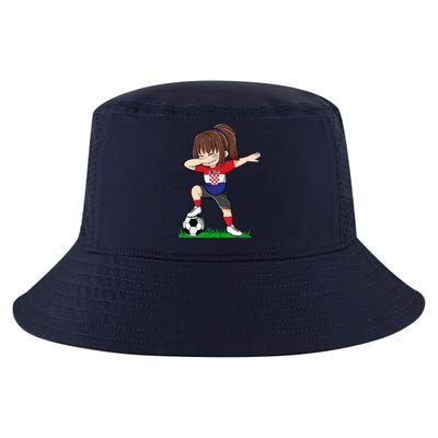 Soccer Croatia Jersey Croatian Flag Football Girls Dab Cool Comfort Performance Bucket Hat