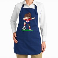 Soccer Croatia Jersey Croatian Flag Football Girls Dab Apron