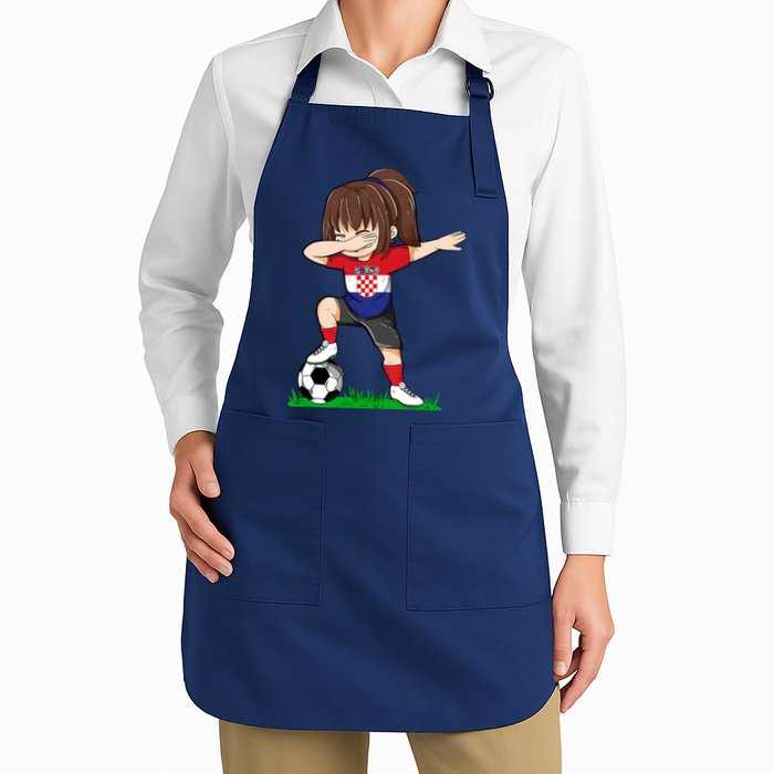 Soccer Croatia Jersey Croatian Flag Football Girls Dab Apron