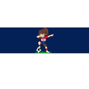 Soccer Croatia Jersey Croatian Flag Football Girls Dab Bumper Sticker