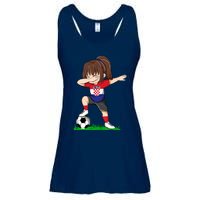 Soccer Croatia Jersey Croatian Flag Football Girls Dab Ladies Essential Flowy Tank