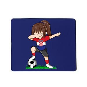 Soccer Croatia Jersey Croatian Flag Football Girls Dab Mousepad