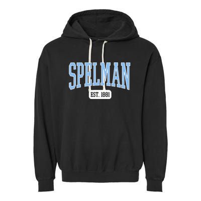 Spelman College Jaguars Est. Date Garment-Dyed Fleece Hoodie