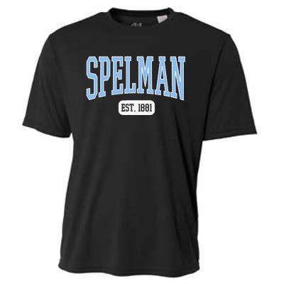 Spelman College Jaguars Est. Date Cooling Performance Crew T-Shirt