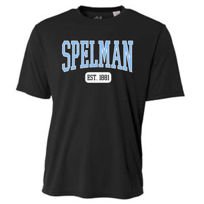 Spelman College Jaguars Est. Date Cooling Performance Crew T-Shirt