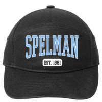 Spelman College Jaguars Est. Date 7-Panel Snapback Hat