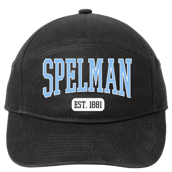 Spelman College Jaguars Est. Date 7-Panel Snapback Hat