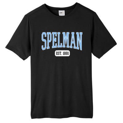 Spelman College Jaguars Est. Date Tall Fusion ChromaSoft Performance T-Shirt