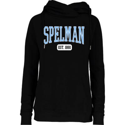 Spelman College Jaguars Est. Date Womens Funnel Neck Pullover Hood