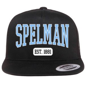 Spelman College Jaguars Est. Date Flat Bill Trucker Hat