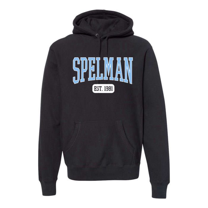 Spelman College Jaguars Est. Date Premium Hoodie