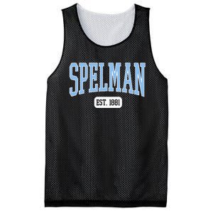 Spelman College Jaguars Est. Date Mesh Reversible Basketball Jersey Tank