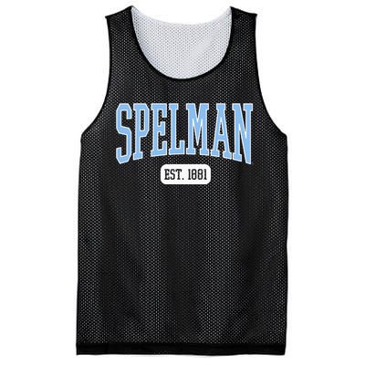 Spelman College Jaguars Est. Date Mesh Reversible Basketball Jersey Tank