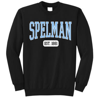 Spelman College Jaguars Est. Date Tall Sweatshirt