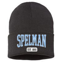 Spelman College Jaguars Est. Date Sustainable Knit Beanie