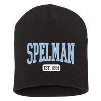 Spelman College Jaguars Est. Date Short Acrylic Beanie