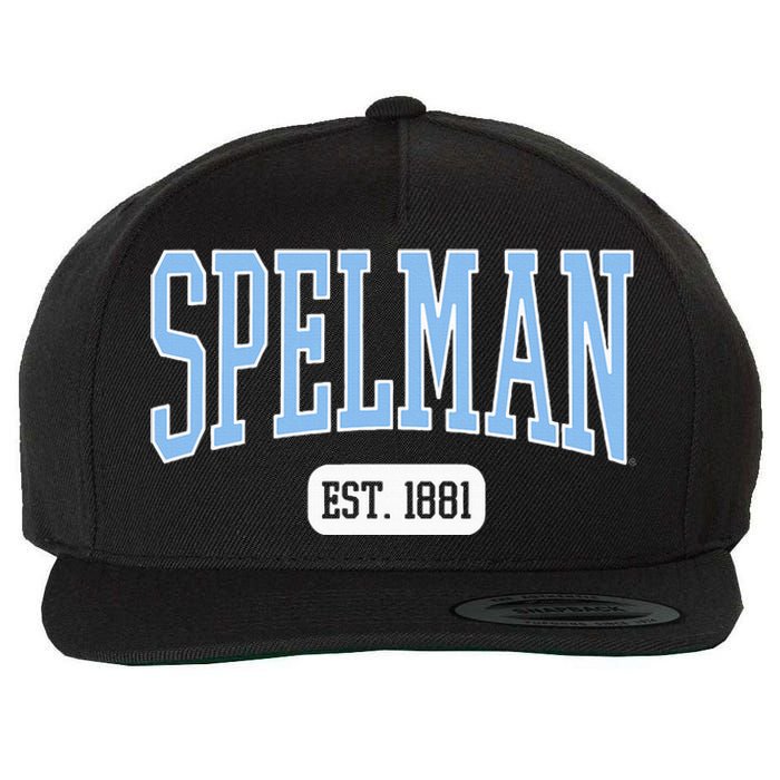 Spelman College Jaguars Est. Date Wool Snapback Cap