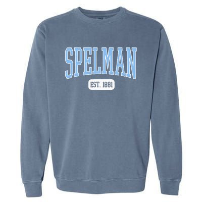 Spelman College Jaguars Est. Date Garment-Dyed Sweatshirt