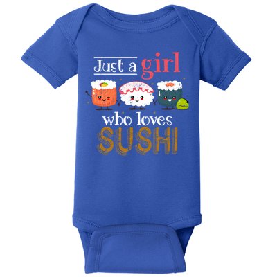 Sushi Chef Japanese Food Lover Kawaii Gift Sushi Gift Baby Bodysuit