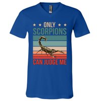 Scorpions Can Judge Me Animal Scorpion Funny Gift V-Neck T-Shirt