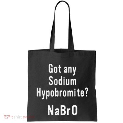 Scientist Chemist Joke For Chemistry Science Teacher Student Bag