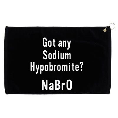 Scientist Chemist Joke For Chemistry Science Teacher Student Grommeted Golf Towel