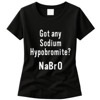 Scientist Chemist Joke For Chemistry Science Teacher Student Womens T-Shirt