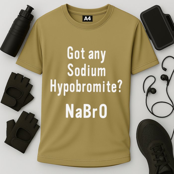 Scientist Chemist Joke For Chemistry Science Teacher Student Cooling Performance Crew T-Shirt