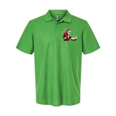 Santa Christmas Jesus Is The Reason For The Season Softstyle Adult Sport Polo