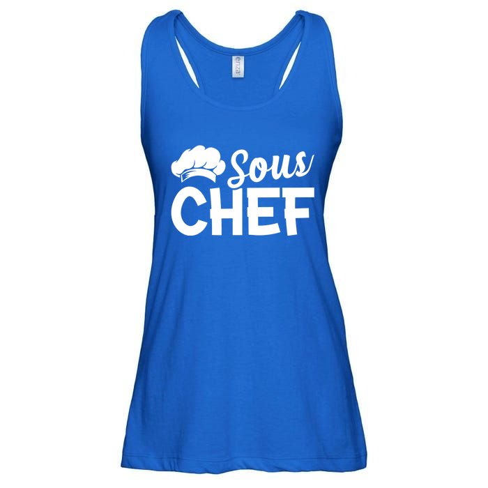 Sous Chef Kitchen Chef Culinary Restaurant Food Cooking Chef Gift Ladies Essential Flowy Tank