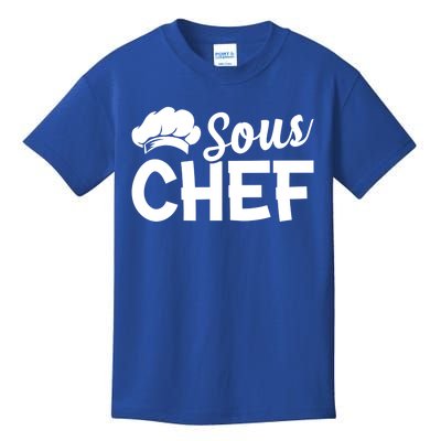 Sous Chef Kitchen Chef Culinary Restaurant Food Cooking Chef Gift Kids T-Shirt