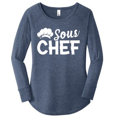 Sous Chef Kitchen Chef Culinary Restaurant Food Cooking Chef Gift Women's Perfect Tri Tunic Long Sleeve Shirt