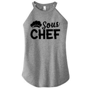 Sous Chef Kitchen Chef Culinary Restaurant Food Cooking Chef Gift Women's Perfect Tri Rocker Tank