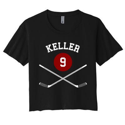 Sticks Clayton Keller Arizona Women's Crop Top Tee