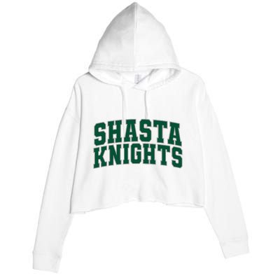 Shasta College Knights Crop Fleece Hoodie