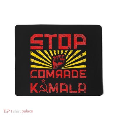 Stop Comrade Kamala Marxist Kamala Mousepad