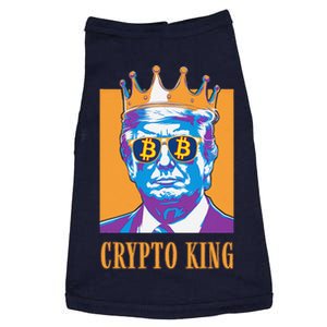 Sarcastic Crypto King Trump Bitcoin Trust In Math Bullrun Doggie Tank