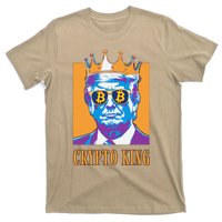 Sarcastic Crypto King Trump Bitcoin Trust In Math Bullrun T-Shirt