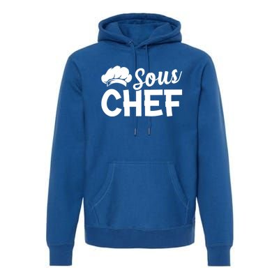 Sous Chef Kitchen Chef Restaurant Food Cooking Culinary Chef Gift Premium Hoodie