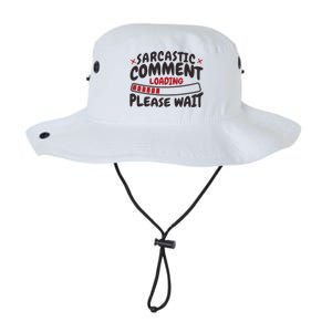 Sarcastic Comment Loading Please Wait Funny Legacy Cool Fit Booney Bucket Hat