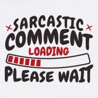 Sarcastic Comment Loading Please Wait Funny Wool Snapback Cap