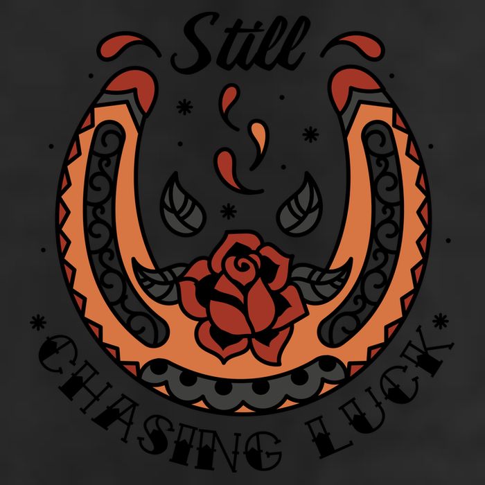 Still Chasing Luck Horseshoe Microfiber Hand Towel