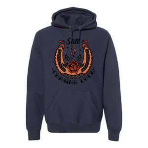 Still Chasing Luck Horseshoe Premium Hoodie