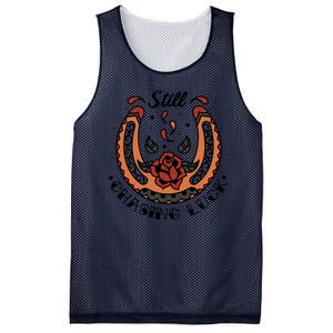 Still Chasing Luck Horseshoe Mesh Reversible Basketball Jersey Tank