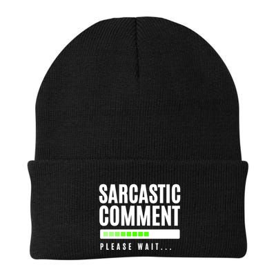 Sarcastic Comment Loading Please Wait Beanie