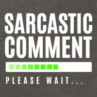 Sarcastic Comment Loading Please Wait Cotton Canvas Backpack