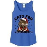 Santa Cat Lover Funny Christmas S Cats For Everybody Cool Gift Ladies Essential Tank