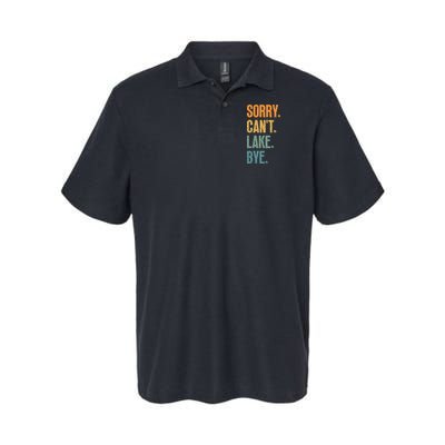 Sorry Cant Lake Bye Funny Sailing And Fishing Enthusiasts Polo