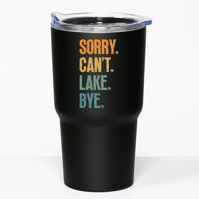 Sorry Cant Lake Bye Funny Sailing And Fishing Enthusiasts Tumbler