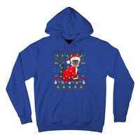 Siamese Cat Lover Matching Ugly Santa Siamese Cat Christmas Funny Gift Hoodie